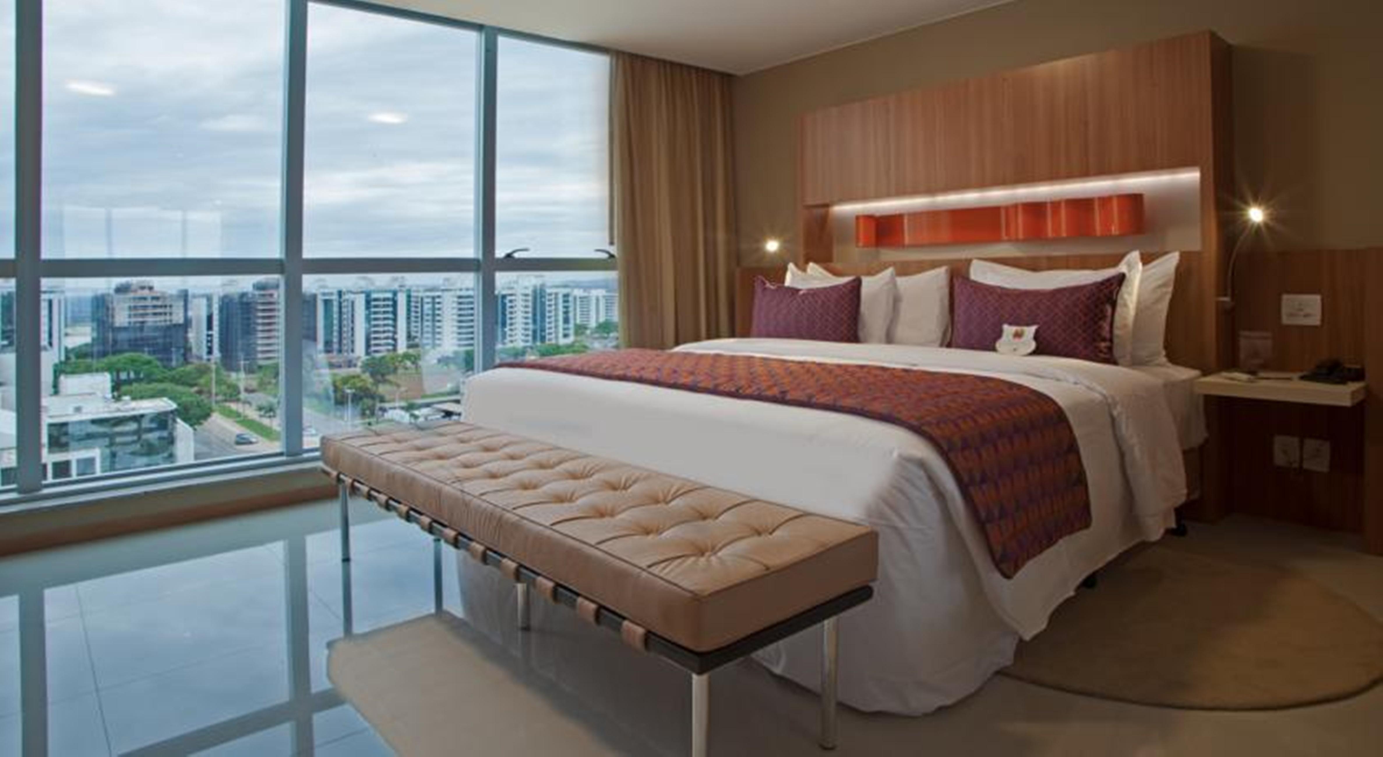 Jade Hotel บราซิเลีย ภายนอก รูปภาพ A bedroom at the JW Marriott Hotel Bogotá