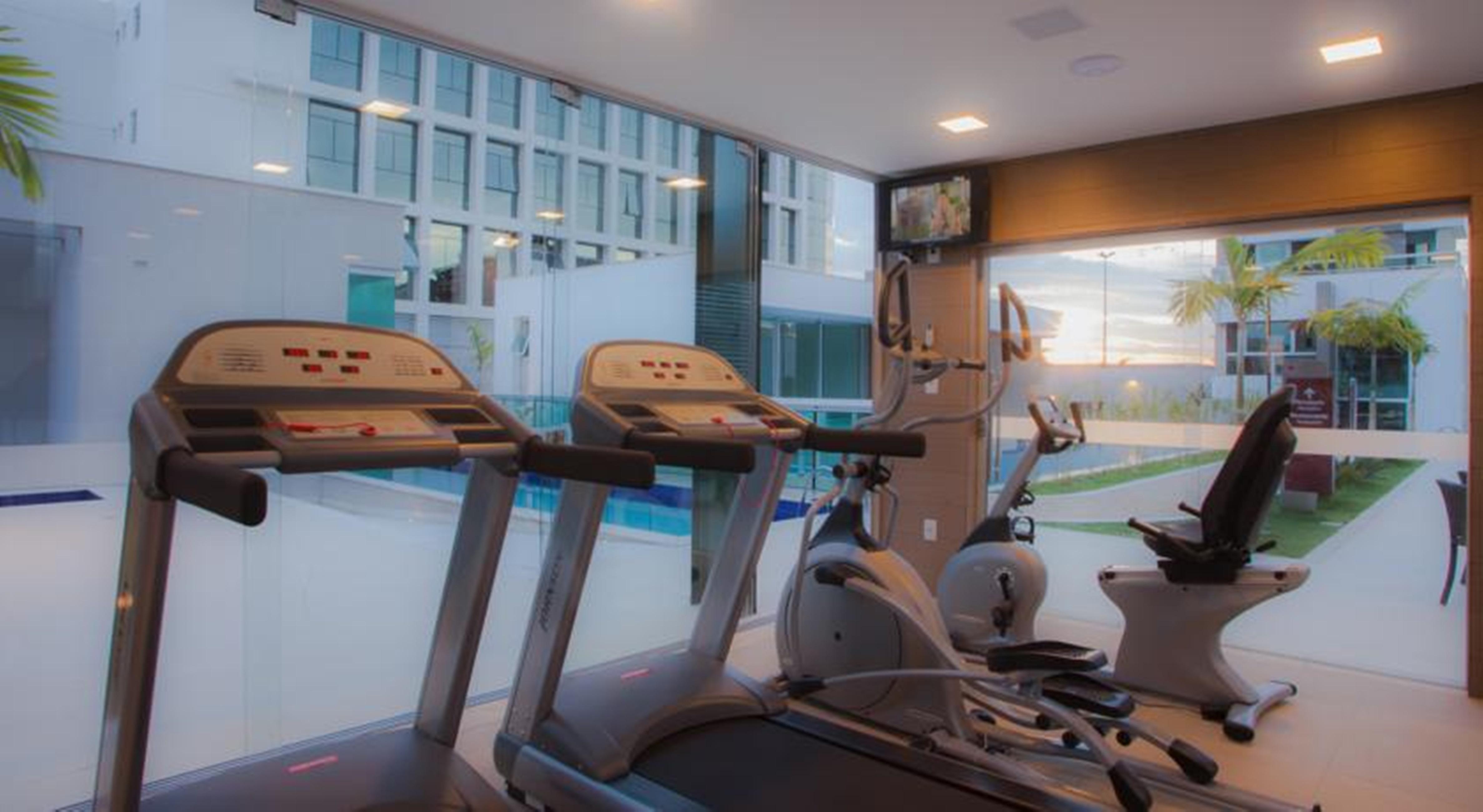 Jade Hotel Brasilia Candangolandia ภายนอก รูปภาพ The gym at the hotel