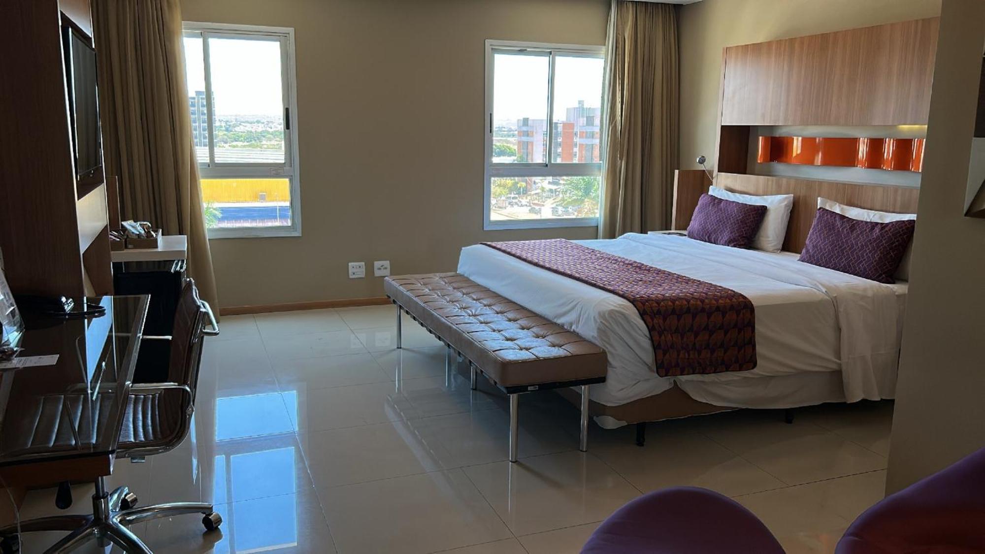 Jade Hotel Brasilia Candangolandia ภายนอก รูปภาพ A bedroom at the hotel