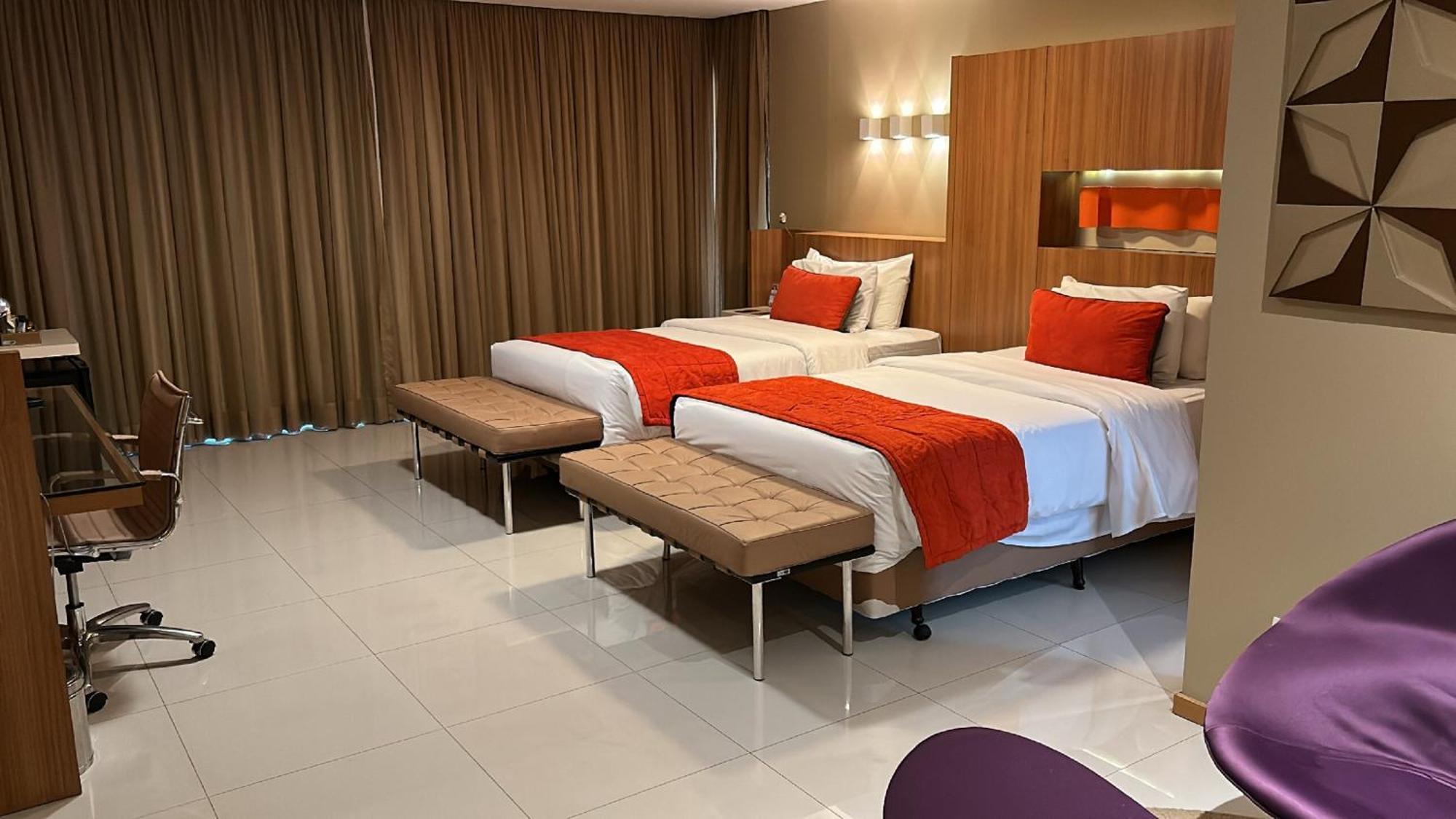 Jade Hotel Brasilia Candangolandia ภายนอก รูปภาพ A room at the hotel