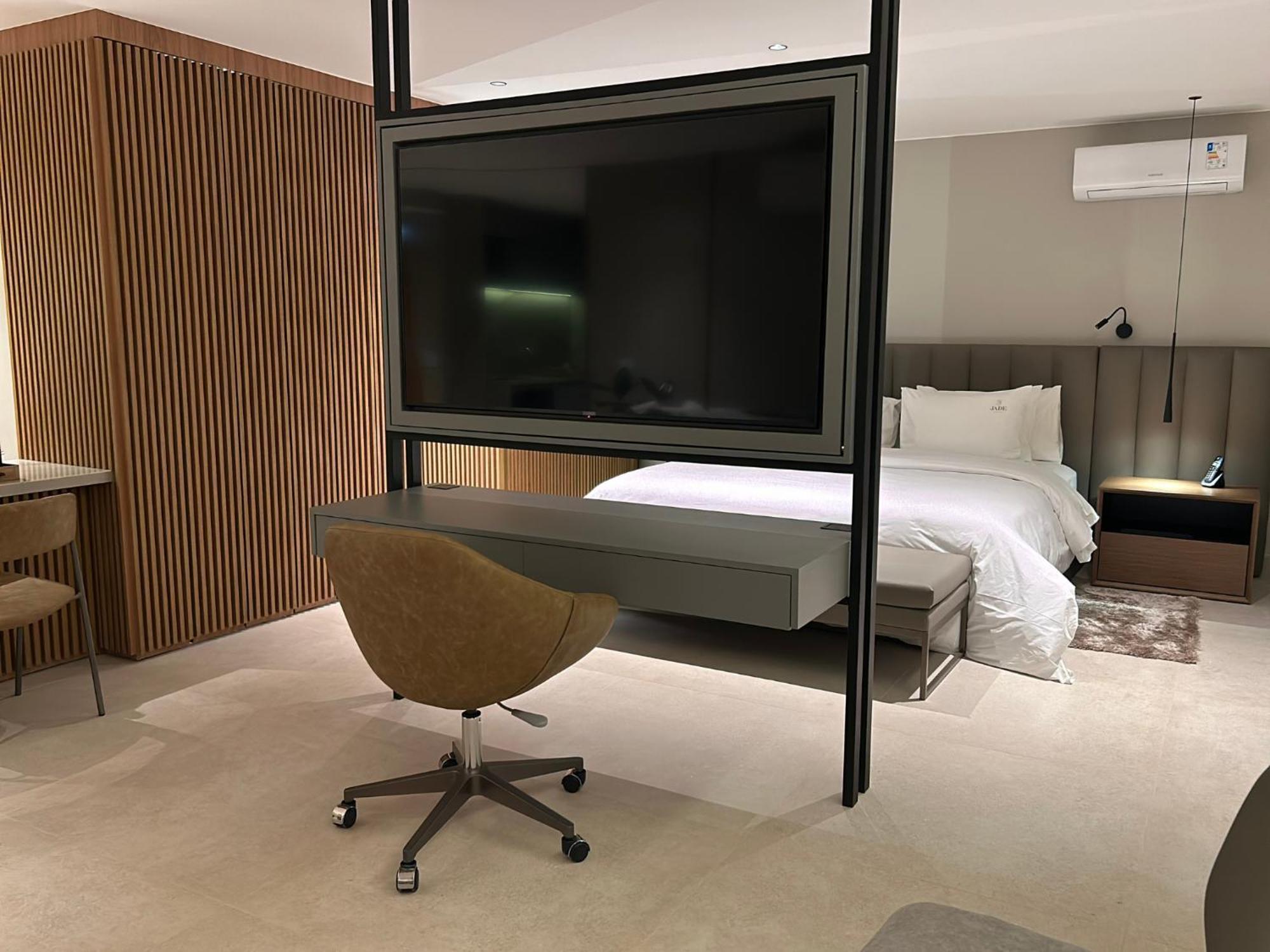 Jade Hotel Brasilia Candangolandia ภายนอก รูปภาพ A room at the hotel
