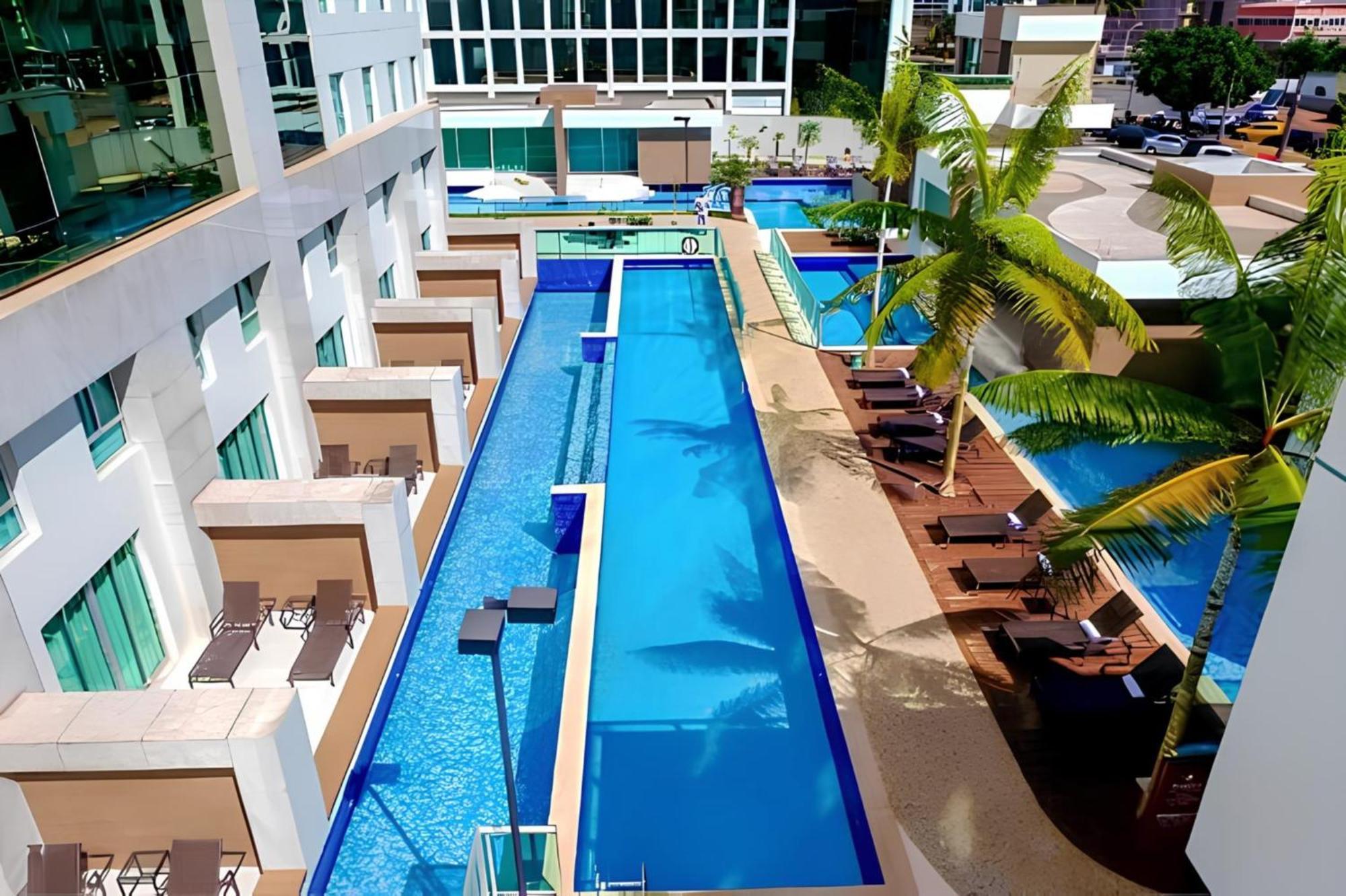 Jade Hotel Brasilia Candangolandia ภายนอก รูปภาพ The swimming pool at the hotel